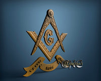 Freemasonic, 3D STL Model 6372