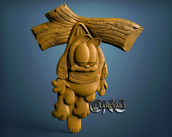 Garfield, 3D STL Model 10134