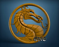 Dragon, 3D STL Model 1064