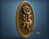 Rose, 3D STL Model 2544