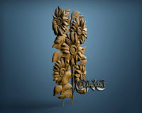 Flower, 3D STL Model 2578