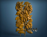 Flower, 3D STL Model 2578