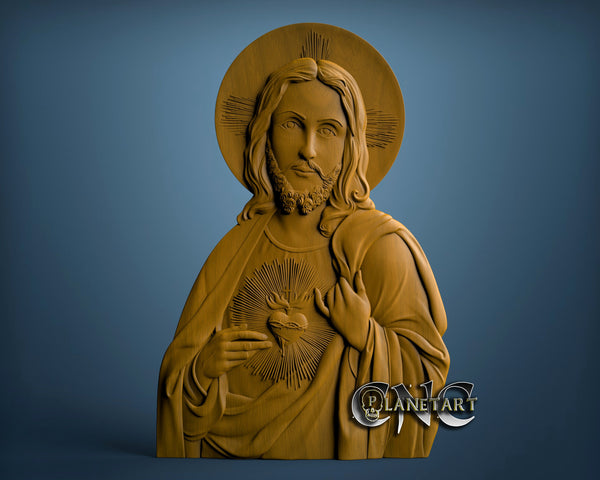 Jesus, 3D STL Model 11100