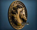 Horse, 3D STL Model 1568