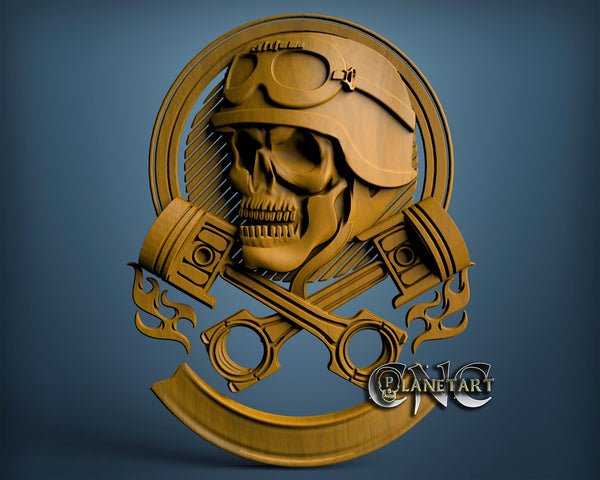 Skull, 3D STL Model 6201