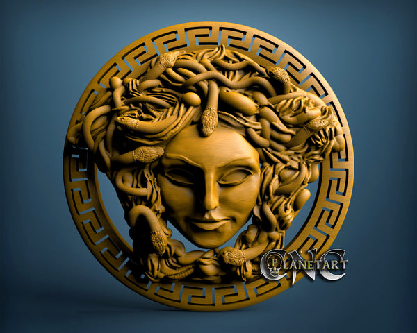 Medusa, 3D STL Model 1543