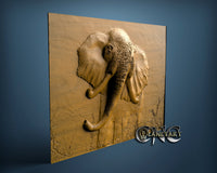 Elephant, 3D STL Model 0848