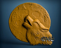 Wolf, 3D STL Model 0650