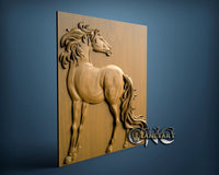 Horse, 3D STL Model 0771