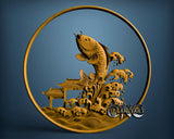 Fish, 3D STL Model 0493