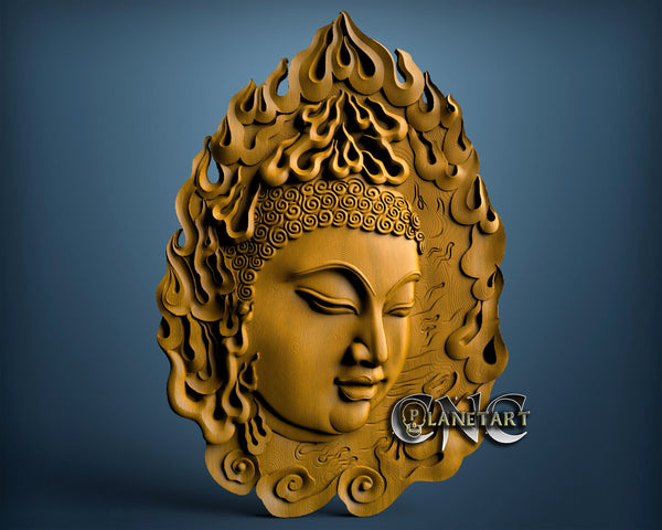 Buddha, 3D STL Model 1391