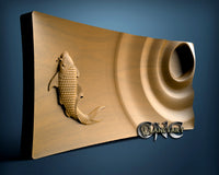 Sushi plate, 3D STL Model 2008