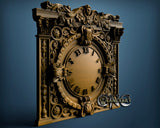 Clock, 3D STL Model 1289