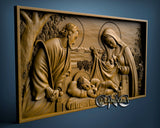 Birth of Jesus, 3D STL Model 4661