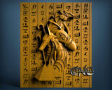 Egypt Gods, 3D STL Model 10264