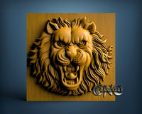 Lion, 3D STL Model 0606