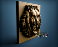 Lion, 3D STL Model 0606