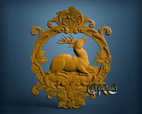 Deer, 3D STL Model 0685