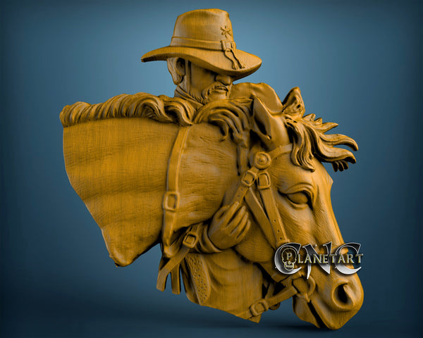 Wild West, 3D STL Model 6553