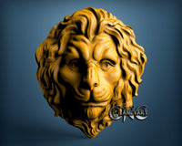 Lion, 3D STL Model 0627