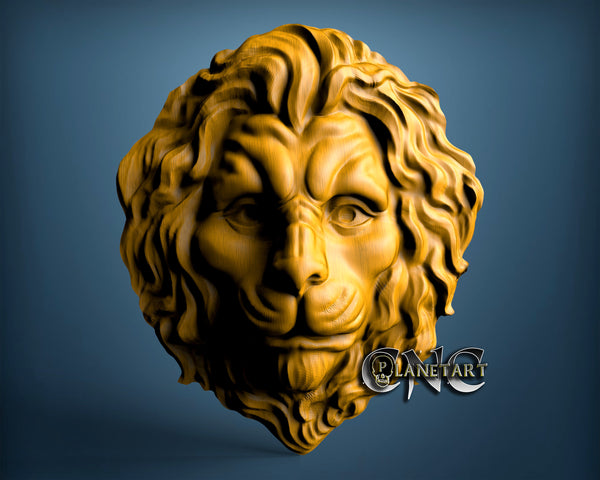 Lion, 3D STL Model 0627