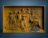 Jesus and Romans, 3D STL Model 4675