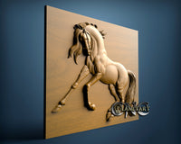 Horse, 3D STL Model 0777