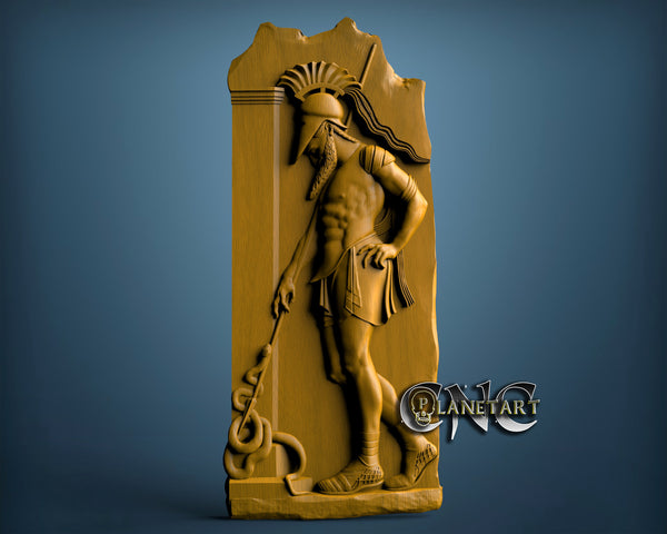 Greek  Soldiers, 3D STL Model 2807