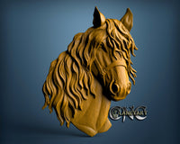 Horse, 3D STL Model 0749