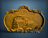 Train, 3D STL Model 2837