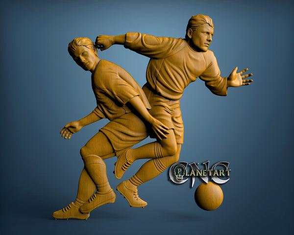 Football Player, 3D STL Model 2089