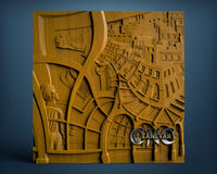 Town, 3D STL Model 2630