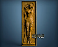 Woman, 3D STL Model 2678