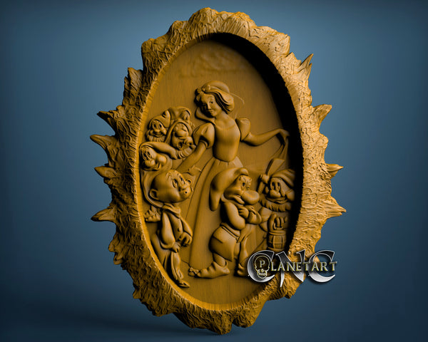 SnowWhite, 3D STL Model 6663