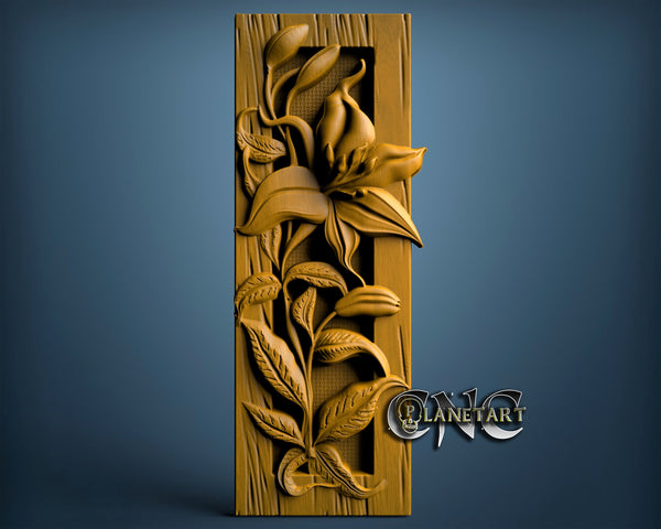 Flower, 3D STL Model 2556