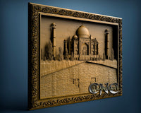 Taj Mahal, 3D STL Model 2610