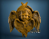 Baby Angel, 3D STL Model 4658