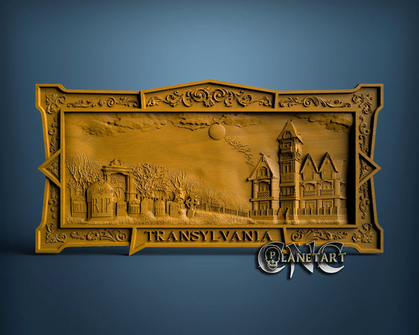 Transylvania, 3D STL Model 2608