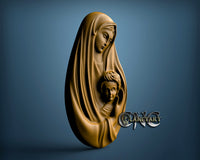 Madonna, 3D STL Model 4634