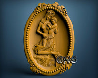 Mermaid, 3D STL Model 6565