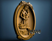 Mermaid, 3D STL Model 6565