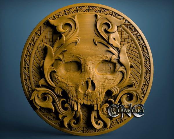 Skull, 3D STL Model 11204