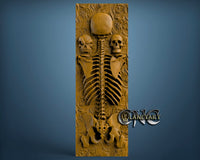 Skeleton, 3D STL Model 6694