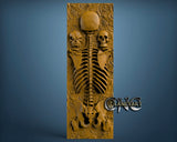 Skeleton, 3D STL Model 6694