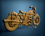 Biker, 3D STL Model 6664