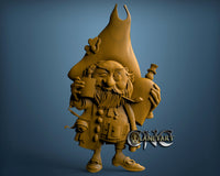 Dwarf, 3D STL Model 11140