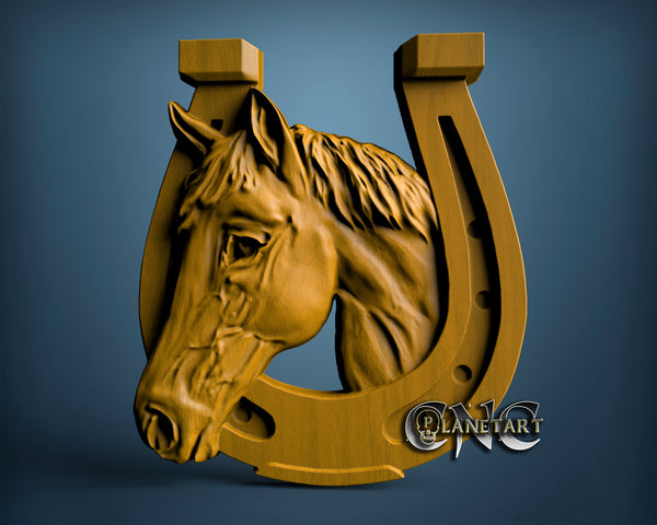 Horse, 3D STL Model 0927