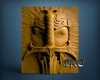 Viking Warrior Girl, 3D STL Model 6287