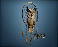 Owl, 3D STL Model 0417