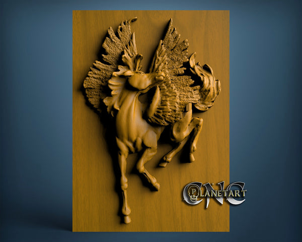 Pegasus, 3D STL Model 0745